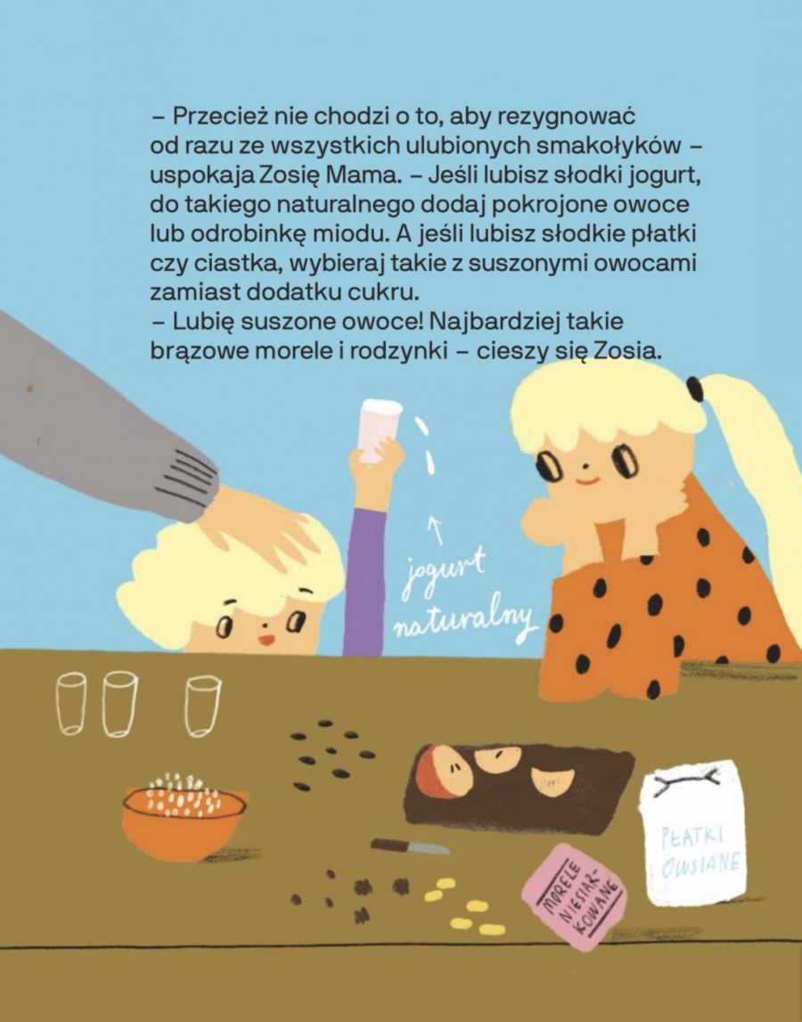 Książka dla dzieci „14 kostek cukru”