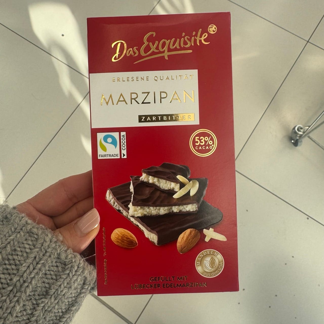 Czekolada marcepanowa