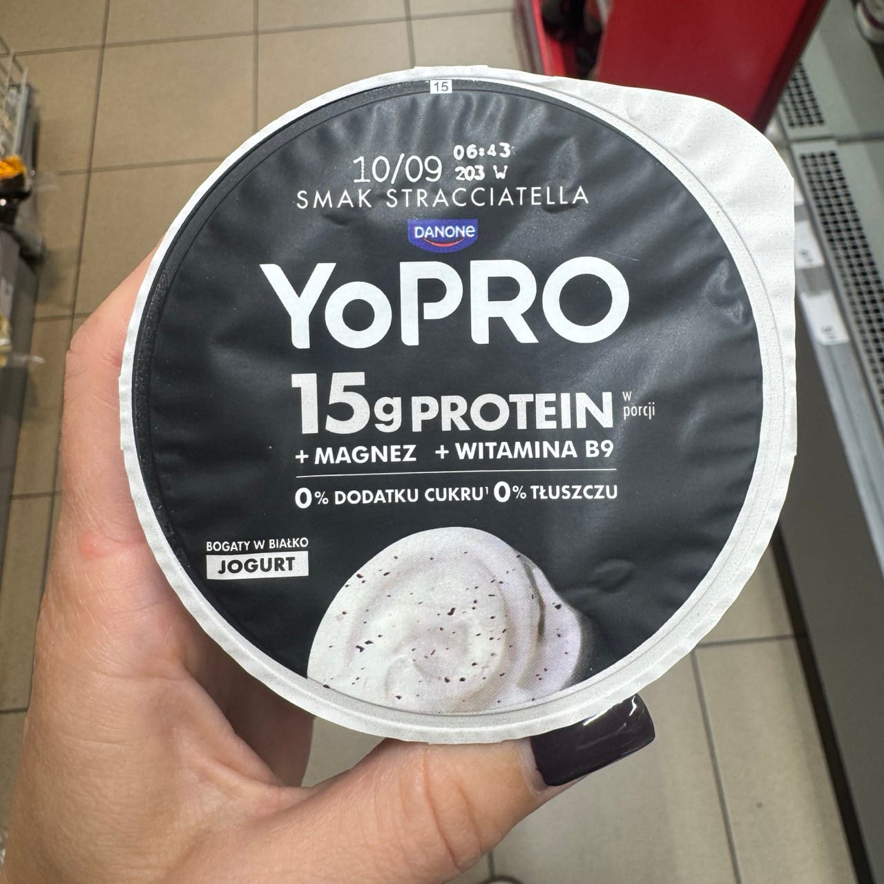Proteinowy jogurt