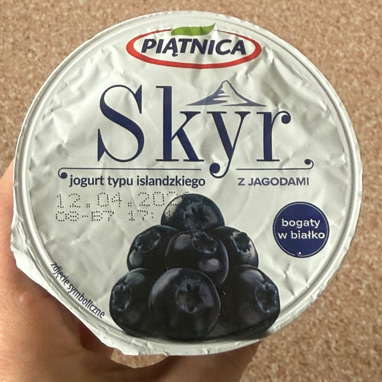 Jogurt typu islandzkiego